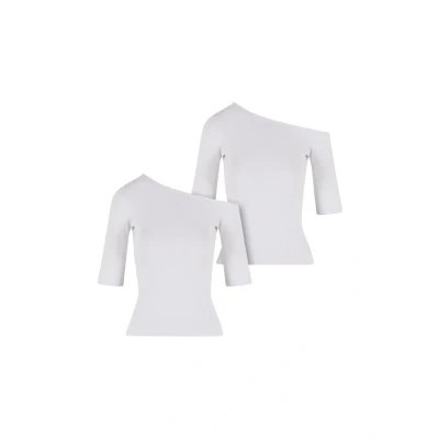 Afbeelding van Urban Classics 2PACK Tshirt basic, Dames, Maat: XS, white