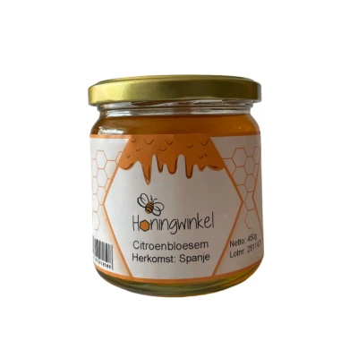 Afbeelding van Citroenbloesemhoning 450g Spanje Honingwinkel