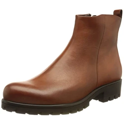 Afbeelding van ECCO Modtray Korte laarzen, Dames, Maat: 38, Cognac Leer