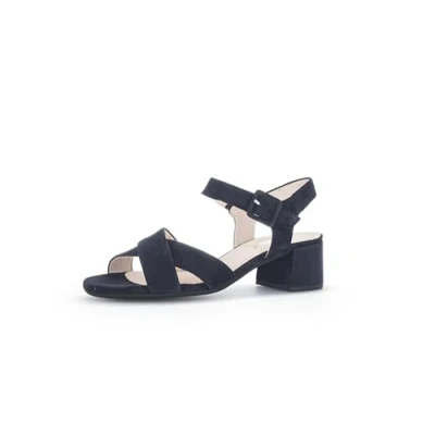 Afbeelding van Gabor Comfort Sandalen, Dames, Maat: 37, Dark blue Schoenen