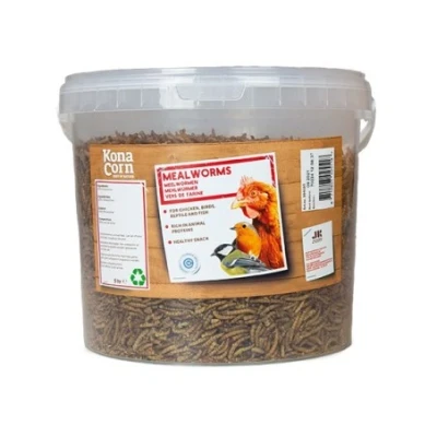 Afbeelding van Konacorn Meelwormen Emmer 5L Tuinvogelvoer
