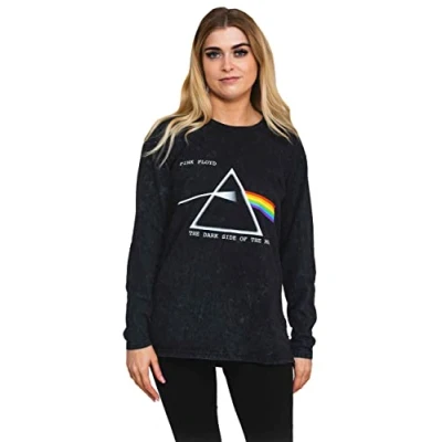 Afbeelding van Pink Floyd Dark Side Of The Moon Courier Longsleeve shirt L Zwart