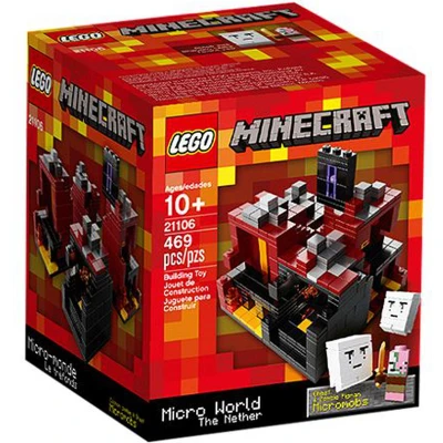 Afbeelding van LEGO Minecraft Microworld The Nether 21106