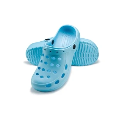 Afbeelding van ESTRO Tuinklomp voor dames klompen heren, tuin, dames, uniseks, sandalen, klomp, kunststof, licht, klomp A02, Blauw
