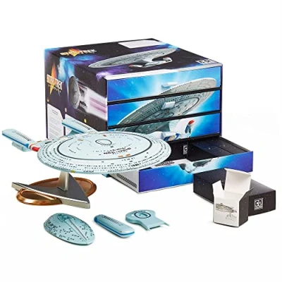 Afbeelding van CBS Star Trek Adventkalender voor 24 Dagen (In elkaar te zetten Enterprise figuur)