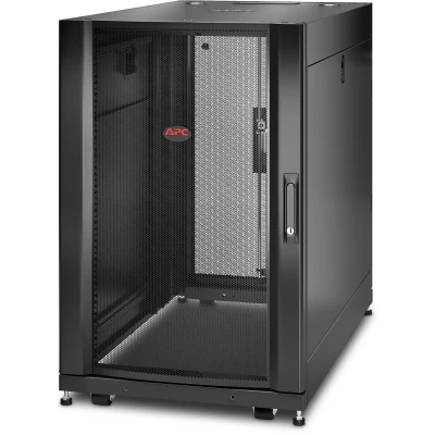 Afbeelding van APC NetShelter SX AR3106 18U 600mm(b) x 1070mm(d) 19&#039;&#039; IT rack met zijpanelen