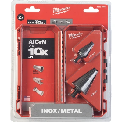Afbeelding van MILWAUKEE 48899398 trapborenset Cobalt AlCrN 2 delig