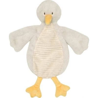 Afbeelding van Happy Horse Gans Glen Knuffeldoek 23 cm Ecru Baby cadeau