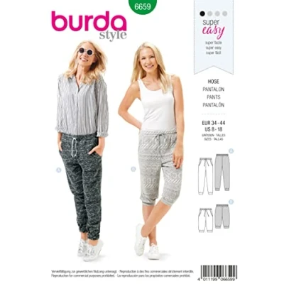 Afbeelding van Burda Naaipatroon 6659 Broek in variaties