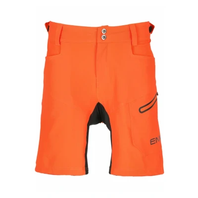 Afbeelding van Endurance Jamal M 2 IN 1 Radsport BIKE Fahrrad Outdoorshorts, Heren, Maat: Small, Flame