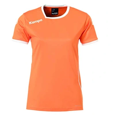 Afbeelding van Kempa Curve Sportshirt Maat XL Mannen oranje/wit