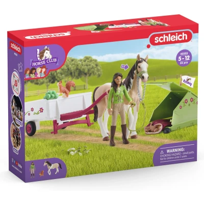 Afbeelding van Schleich Playset Horse Club Sarah&#039;s Camping Multikleur