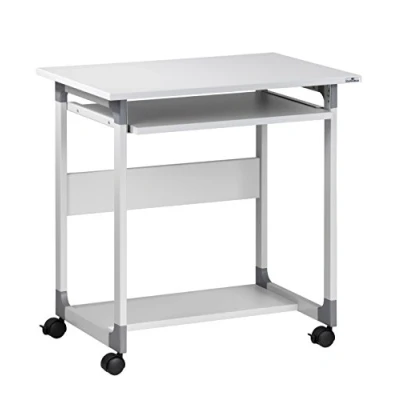 Afbeelding van Durable Computertrolley Met wieltjes, In hoogte verstelbaar Hoogte: 550 tot 630 mm (b x d) 750 534 Grijs SYSTEM 75 FH 379610
