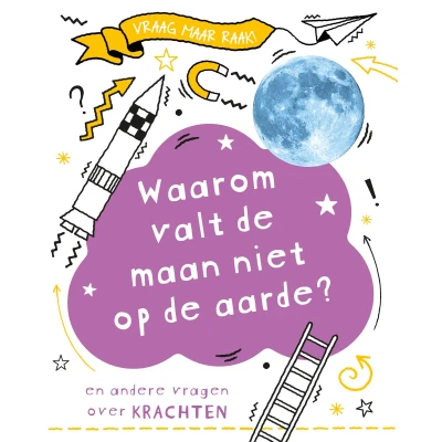 Afbeelding van Waarom valt de maan niet op aarde