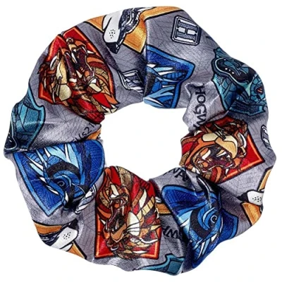 Afbeelding van The Carat Shop Hogwarts / Zweinstein House Animal Crest Wapen Hair Scrunchie Harry Potter