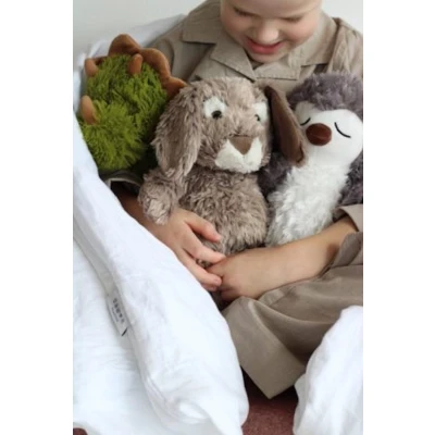 Afbeelding van Cozy Time konijn warmteknuffel 30 cm Warmer magnetronknuffel warmie