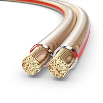 Afbeelding van PureLink SP060 030 luidsprekerkabel 2 x 2,5mm² (99,9% OFC, massieve koperstrengen van 0,20 mm) hifi luidsprekerkabel, 30 m, transparant