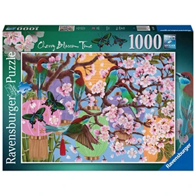 Afbeelding van Ravensburger puzzel Kersenboom in bloei Legpuzzel 1000 stukjes