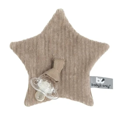 Afbeelding van Baby&#039;s Only Speendoekje Speenknuffel ster Sense Clay