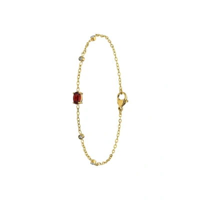 Afbeelding van Lucardi Vintage Armband goldcoloured, Dames, Maat: One Size, Gold/coloured