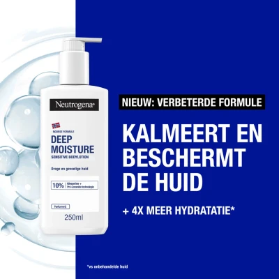 Afbeelding van Neutrogena Bodylotion Deep Moisture Sensitive 250 ml