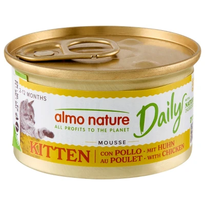 Afbeelding van Almo Nature Daily Menu Kitten Mousse Kattenvoer Kip 85 g