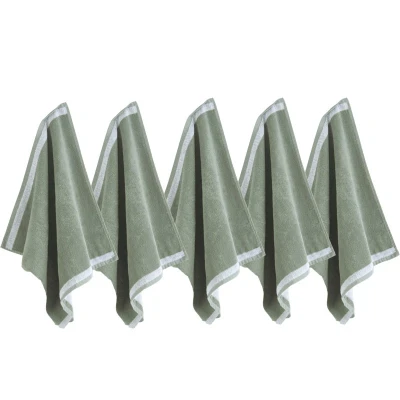 Afbeelding van Byrklund Keukendoek Dry Hands Jade 5 stuks