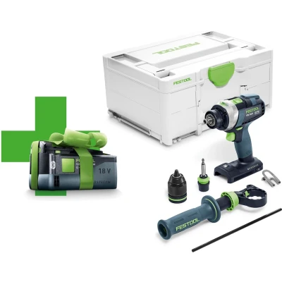 Afbeelding van Festool TPC 18/4 5,0 I Basic QUADRIVE Accu klop /schroefboormachine 18V 5.0Ah in Systainer 577053