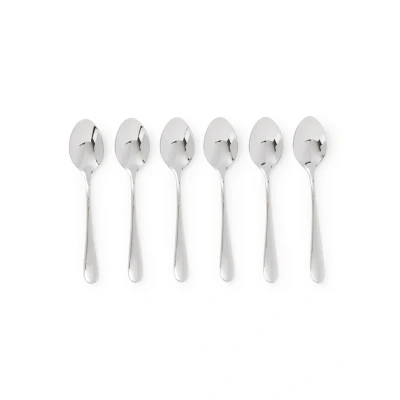 Afbeelding van WMF Merit Espressolepel Set Van 6 Zilver