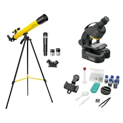 Afbeelding van National Geographic Telescoop en Microscoopset voor Kinderen incl. Accessoires