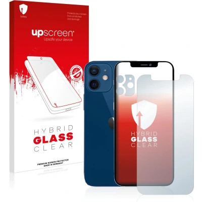 Afbeelding van upscreen Screenprotector voor Apple iPhone 12 (Voor+Camera) Folie Beschermfolie Beschermglas transparant