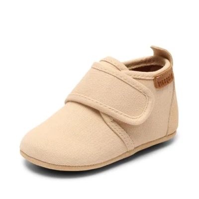 Afbeelding van Bisgaard Baby katoenen eerste wandelschoenen, uniseks kinderen, Crème