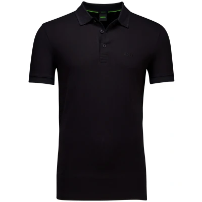 Afbeelding van BOSS Paddy Poloshirt, Heren, Maat: Large, Black