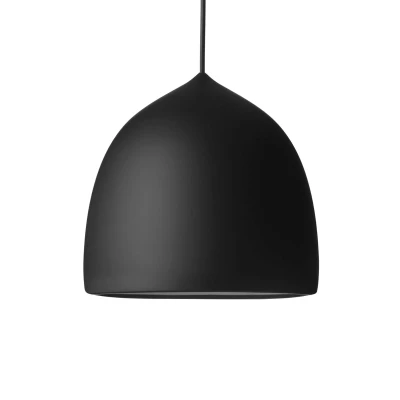 Afbeelding van FRITZ HANSEN Suspence P1 hanglamp Ø 24cm, zwart