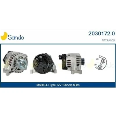 Afbeelding van SANDO 2030172.0 Dynamo / Alternator 12V 105A