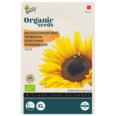 Afbeelding van Organic Zonnebloem giganteus (Skal 14725) Buzzy