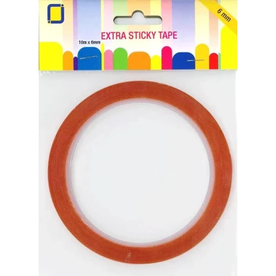 Afbeelding van 65 RL 1 DS (65RL) Extra sticky tape 6 mm overdoos 10 MT