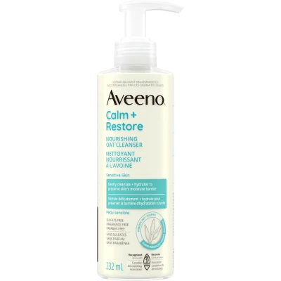 Afbeelding van Aveeno Face Calm and Restore Nourishing Oat Cleanser 232 ml