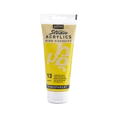 Afbeelding van Pébéo 837013 Studio acrylverf, 100 ml, lichtgeel