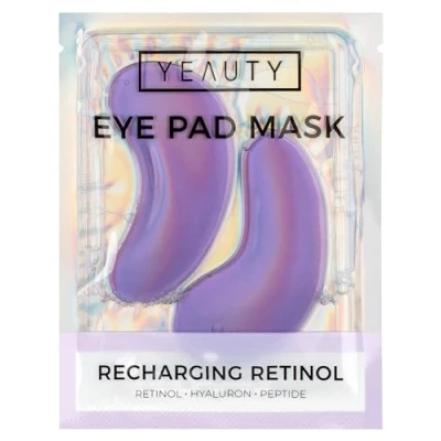 Afbeelding van YEAUTY recharging retinol eye pad mask oogpads hyaluron peptide 1 paar