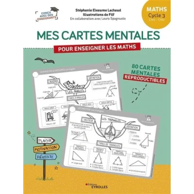 Image de Mes cartes mentales pour enseigner les maths Cycle 3 : CM1, CM2