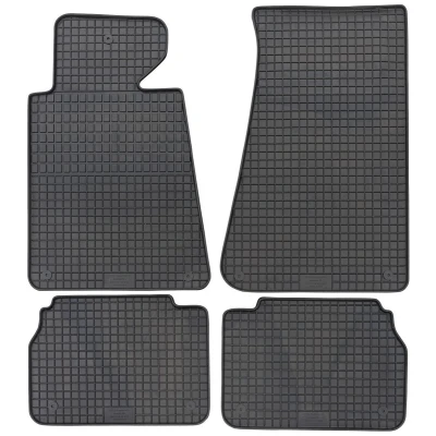 Afbeelding van Petex 16010 Vloermatset Rubber voor en achter 4 zwart BMW: 5 Saloon