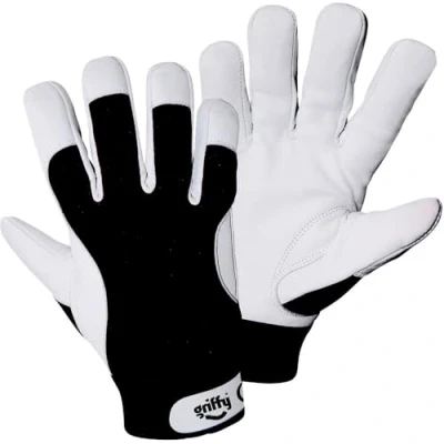 Afbeelding van L+D Griffy 1707 12 Montagehandschoen Nappaleer Maat (handschoen): 12, XXXL EN 397 Cat II 1 paar