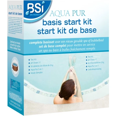 Afbeelding van BSI Aqua Pur Start Kit: Basis Complete set om een nieuw gevulde Spa in gebruik te nemen Zwembad