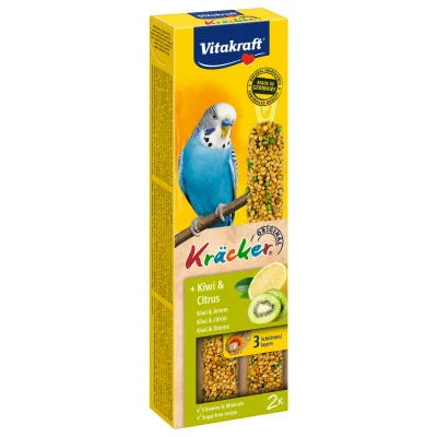 Afbeelding van Vitakraft Parkiet Kracker 2 stuks Vogelsnack Kiwi