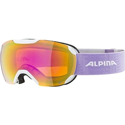 Afbeelding van Alpina Pheos S Q Lite Skibril 2024 Wit Paars Categorie 2