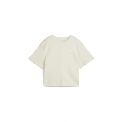 Afbeelding van Puma Wardrobe Tshirt basic, Dames, Maat: Small, Alpine snow