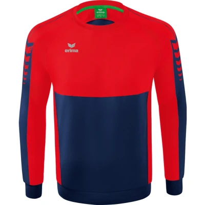 Afbeelding van Six Wings sweatshirt new navy/rood / M