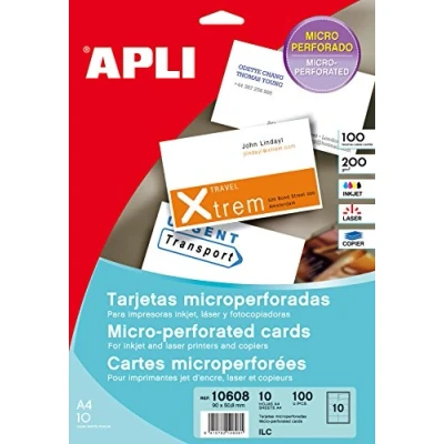 Image de APLI PAPER cartes de visite 100 carte(s)