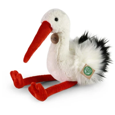 Afbeelding van Rappa knuffelooievaar 39 cm